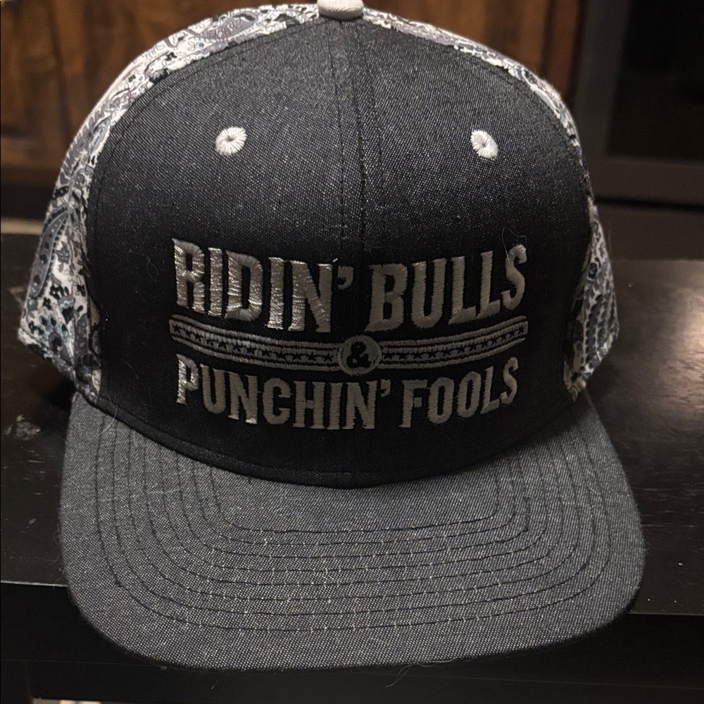 Ridin' Bulls & Punchin' Fools Black Hat